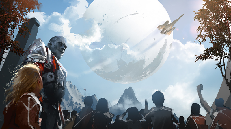 Illustration for article titled The Art Of Bungie's Destiny 2
